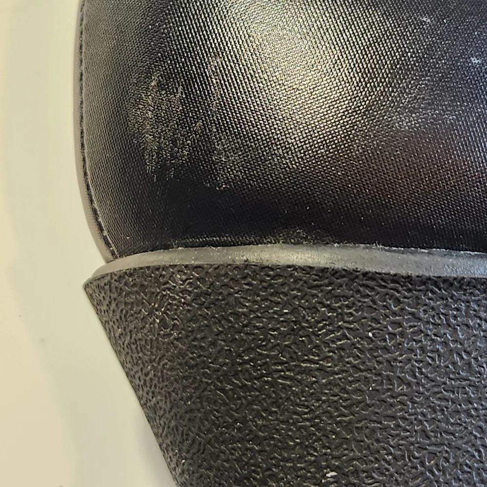 Naturalizer Black Rain or Snow Side Zip Up Boots Size 7